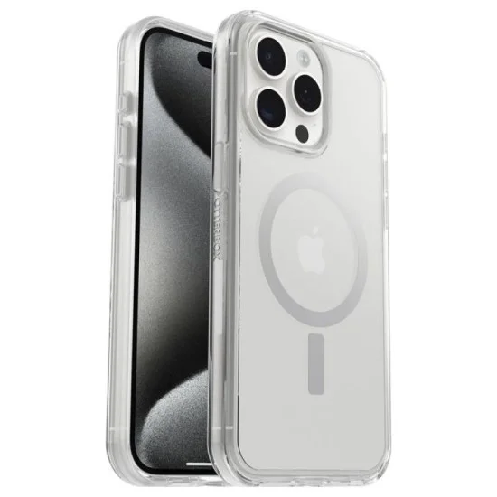 Cover Iphone 15 Pro Max Symmetry Magsafe Case Otterbox - Clear